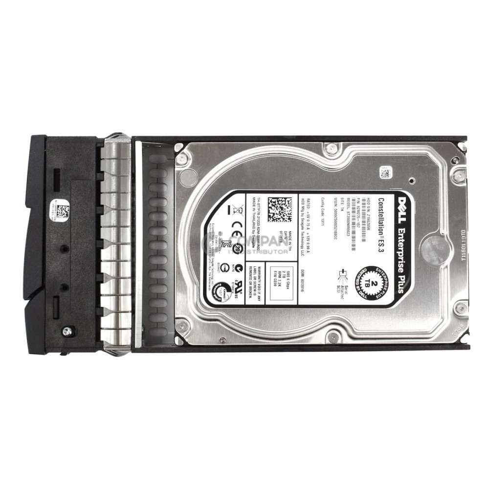 48RNQ DELL HDD 2TB 7.2K SAS 6G 3.5" LFF FOR DELL COMPELLENT